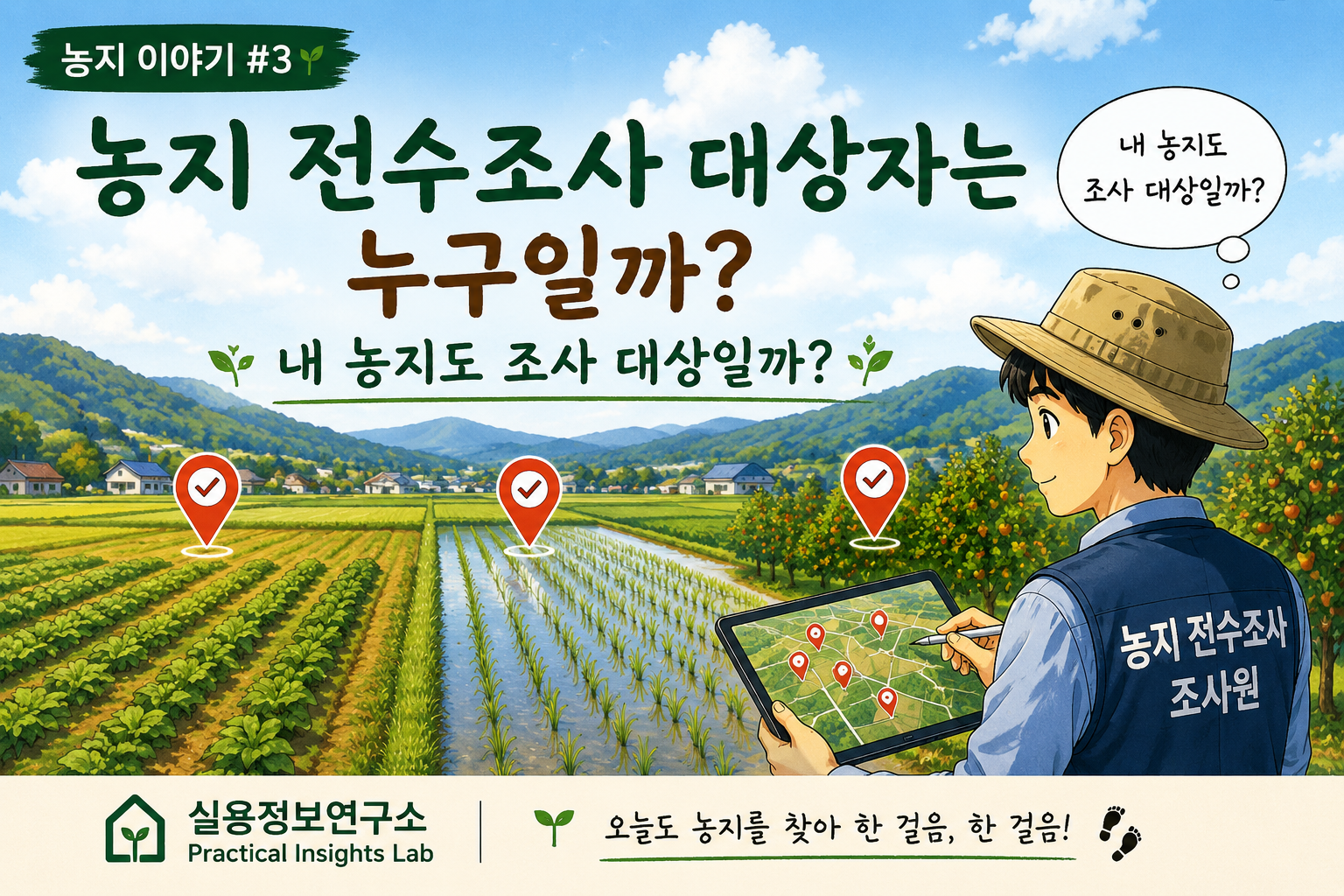농지 전수조사 대상자는? 내 농지도 조사 대상일까