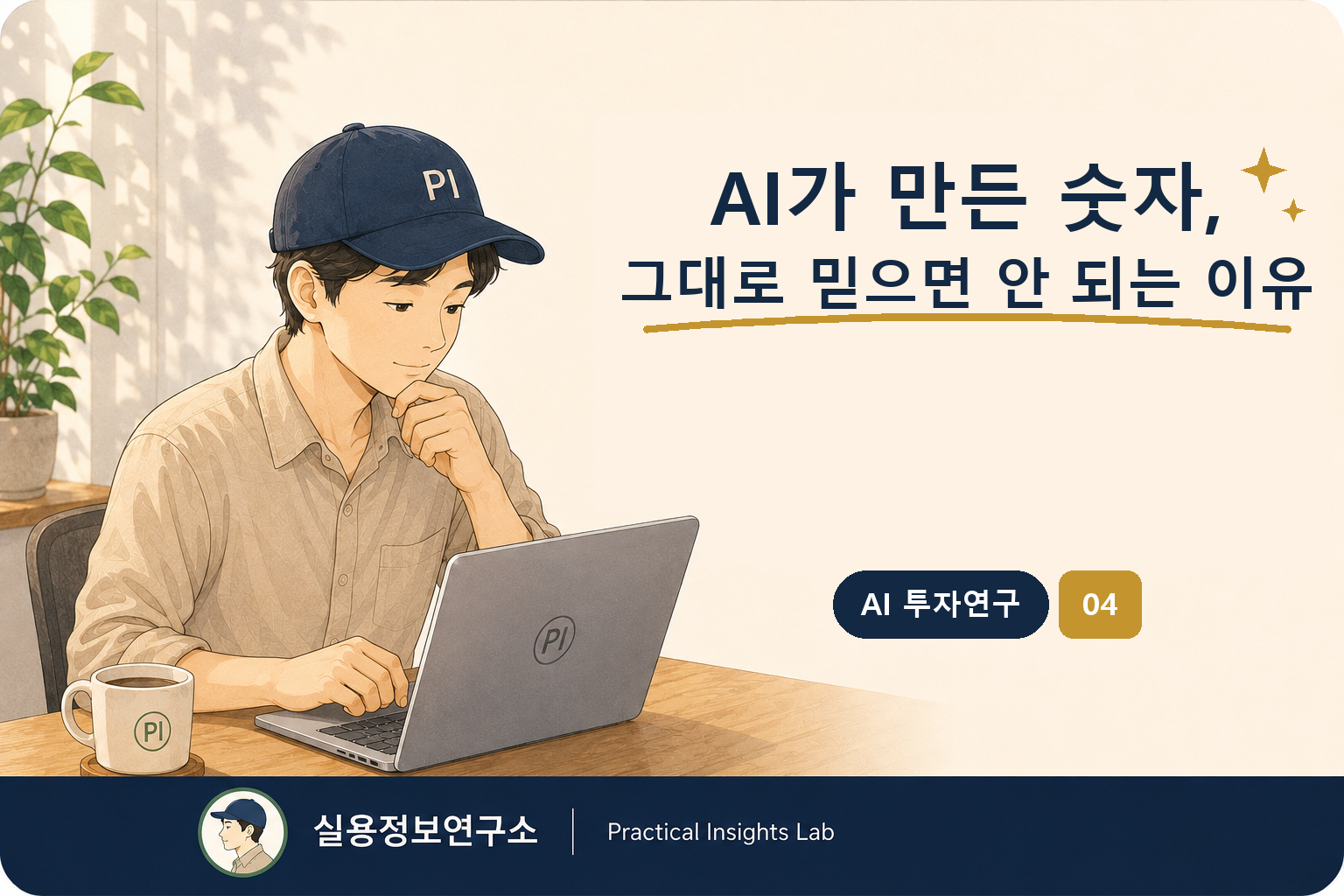 AI가 만든 숫자, 그대로 믿으면 안 되는 이유