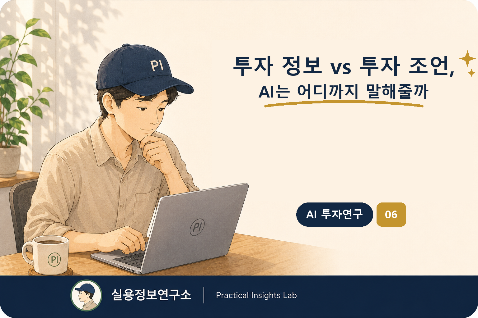 투자 정보 vs 투자 조언, AI는 어디까지 말해줄까