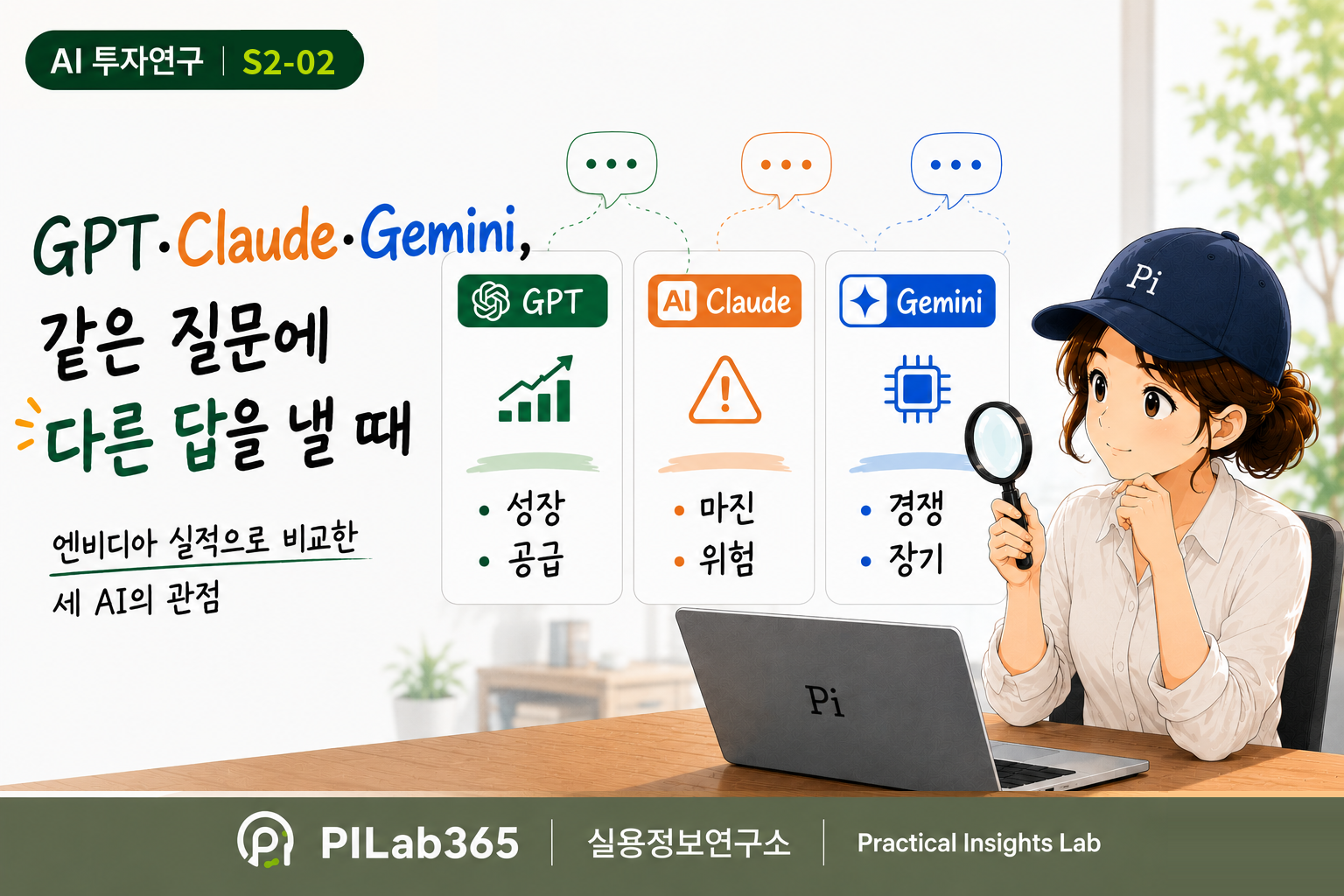 GPT·Claude·Gemini, 같은 질문에 다른 답을 낼 때