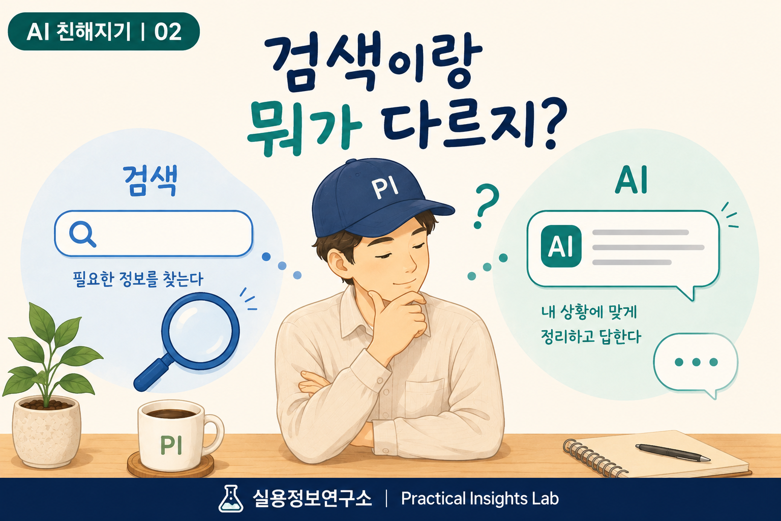 AI는 검색과 뭐가 다를까? 직접 써보니 차이는?