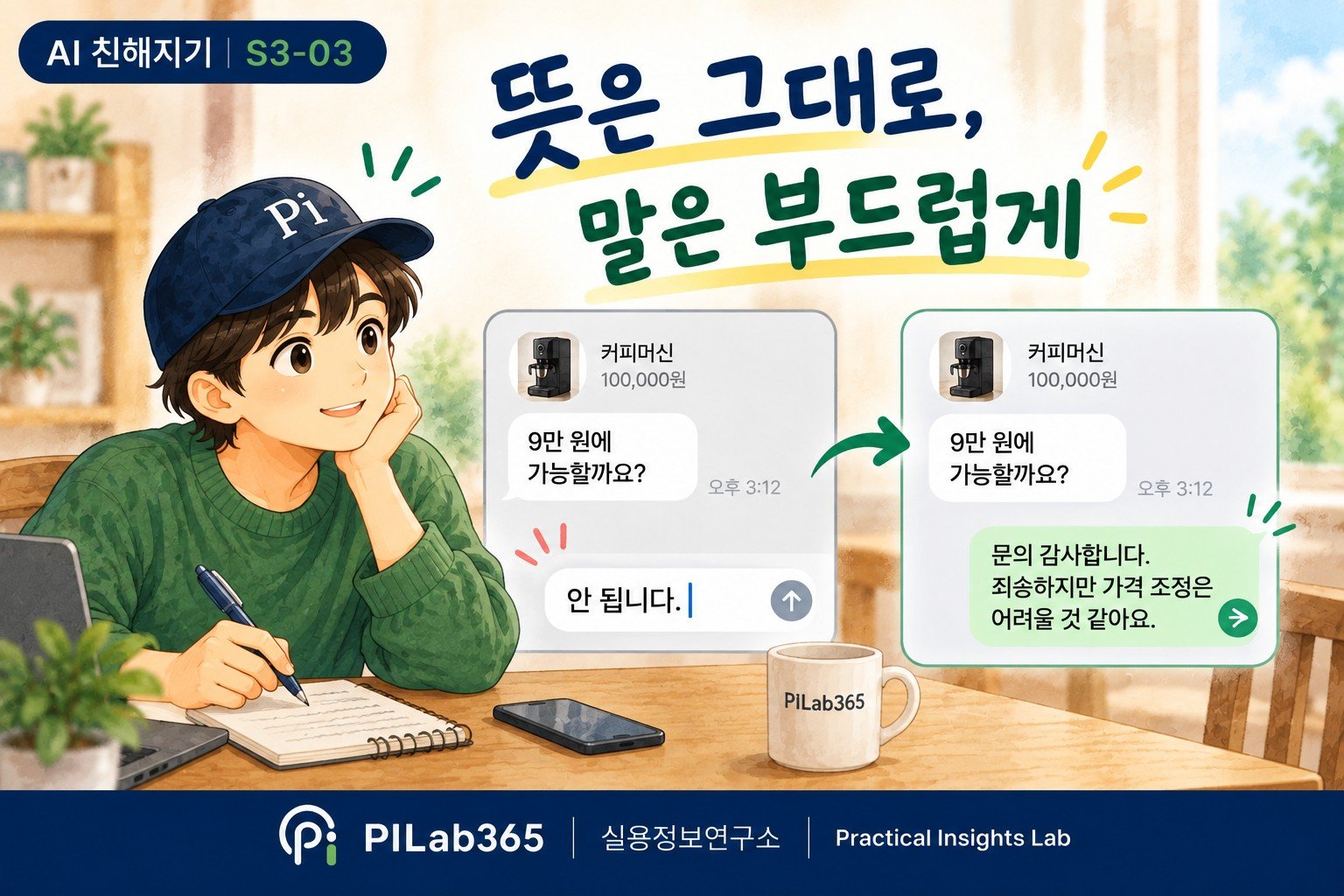 정중하지만 할 말은 하는 문장을 AI로 만드는 법