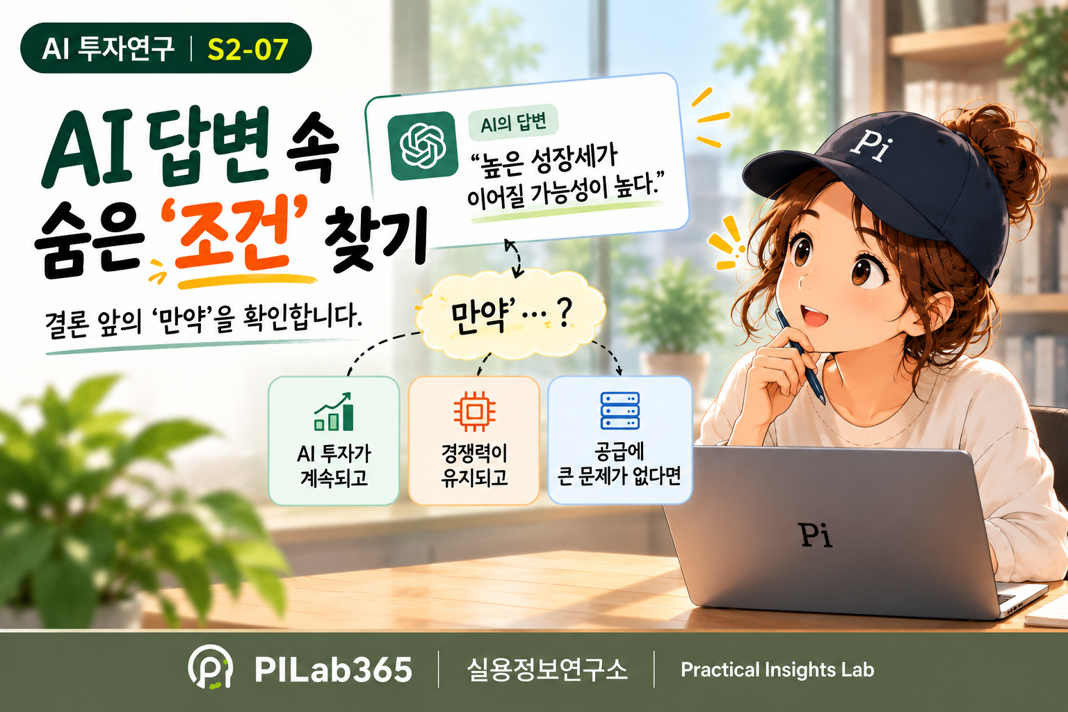 AI 답변에서 놓치기 쉬운 전제조건 찾기