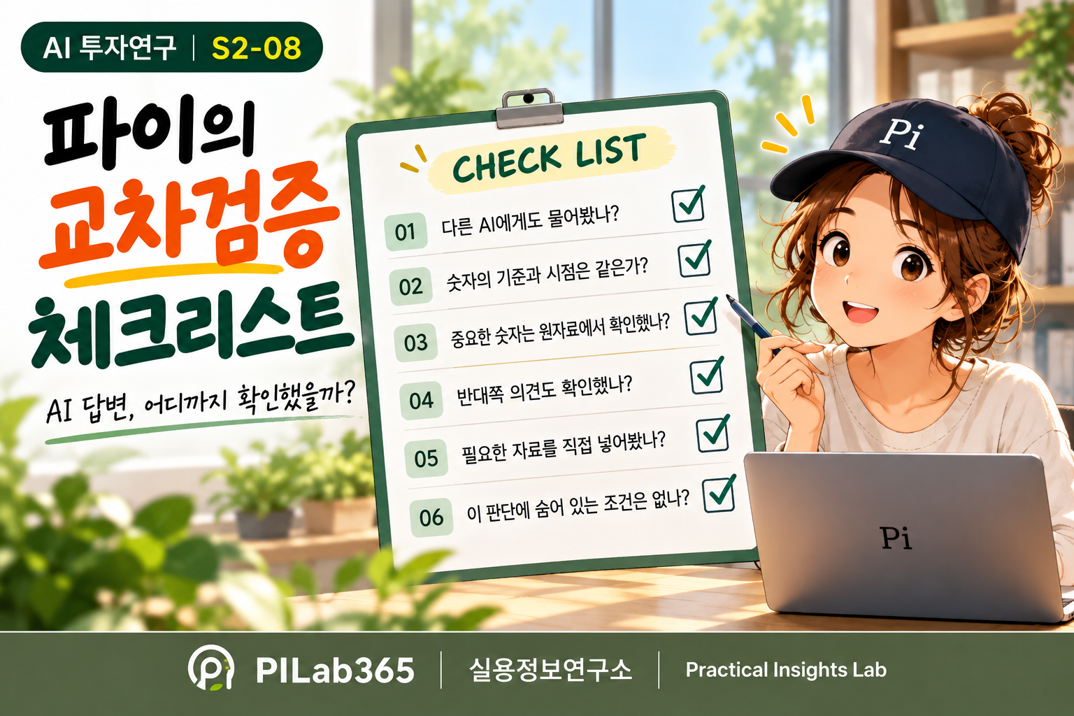 파이의 교차검증 체크리스트