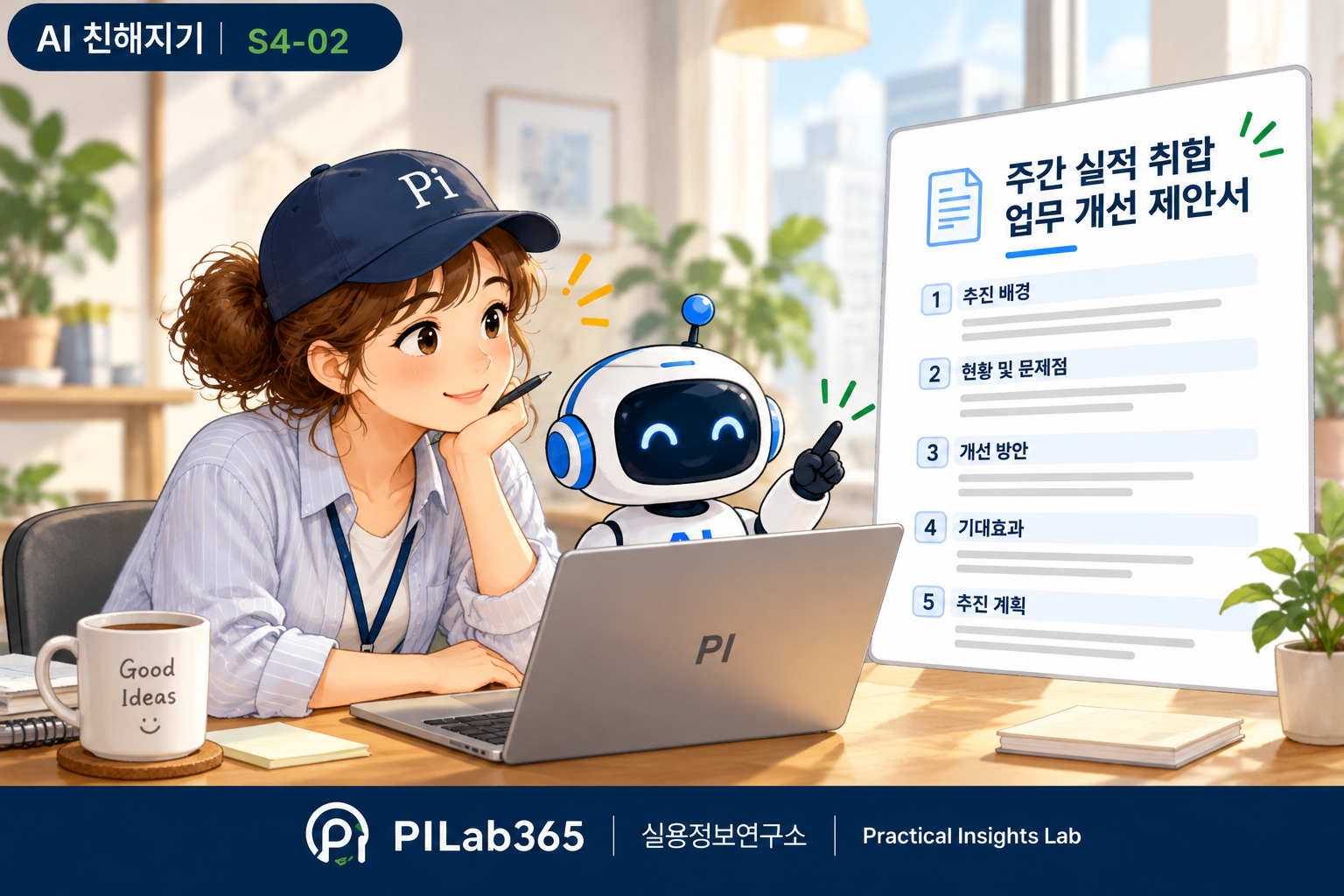 보고서 초안을 AI와 함께 만드는 순서