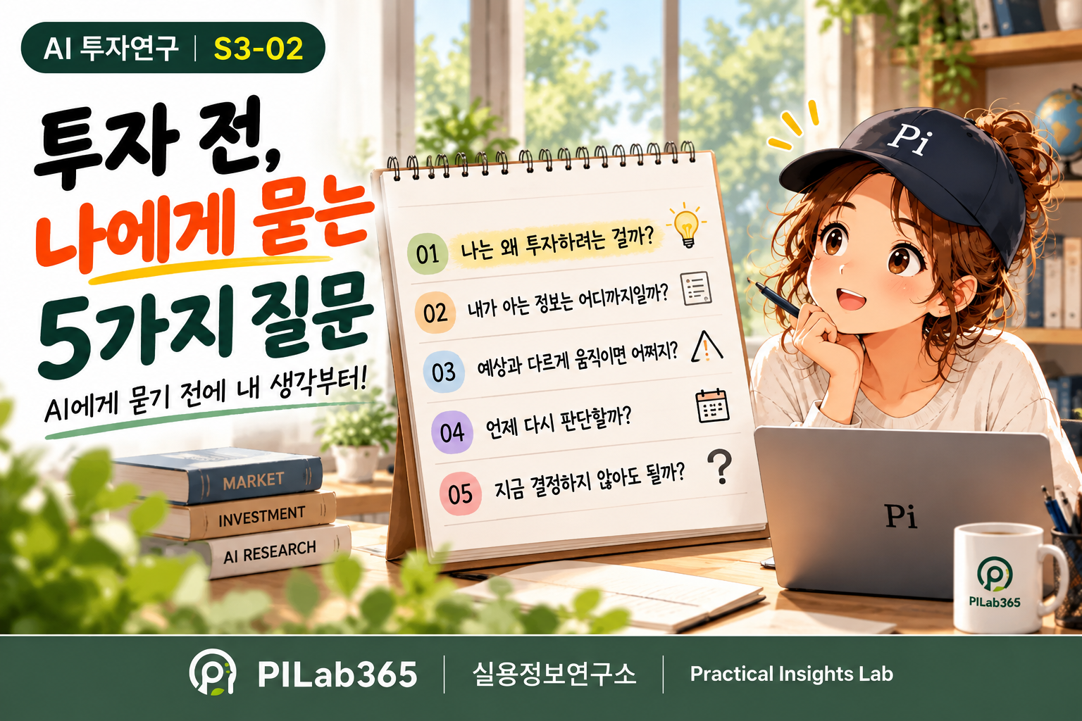 투자 전 스스로에게 물어야 할 다섯 가지 질문