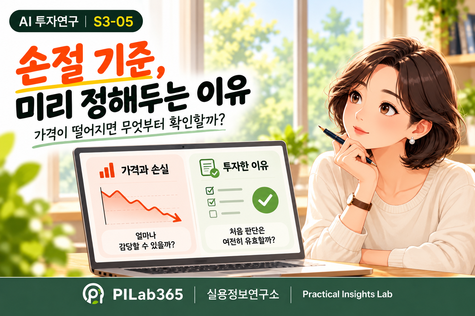 손절 기준을 미리 정해두는 이유